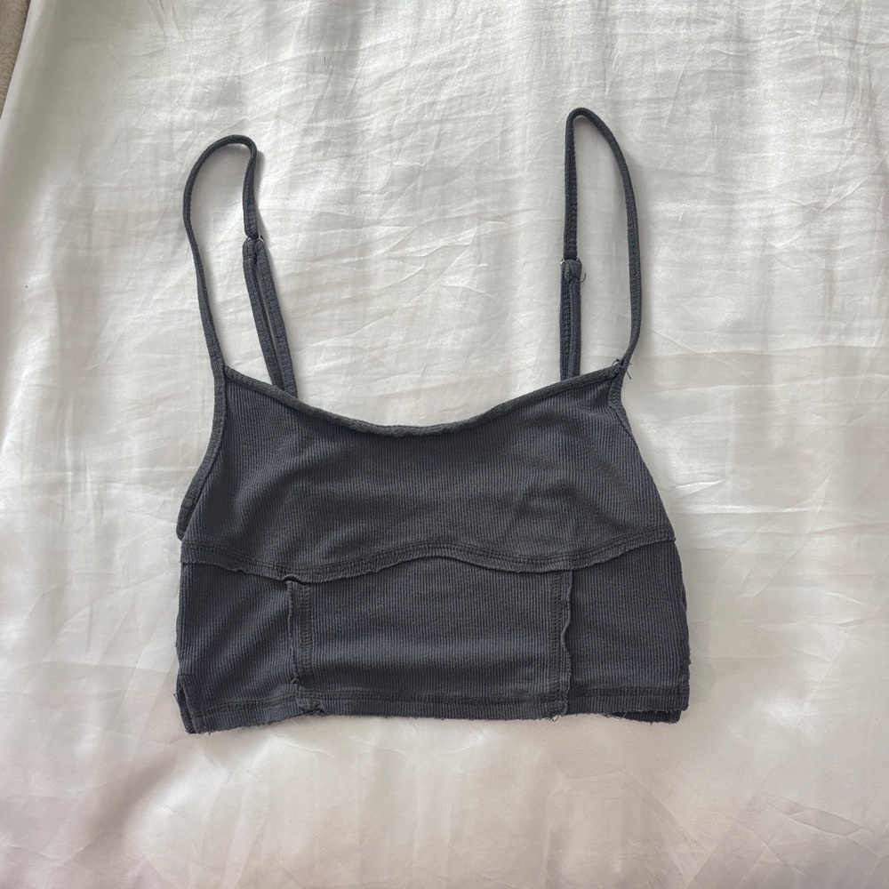 Urban Outfitters Dark Gray Tank Top